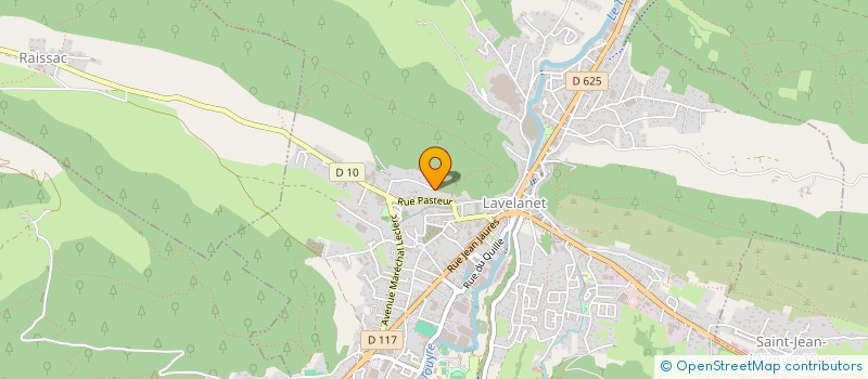 localisation de l'entreprise LIPAUCALO à LAVELANET