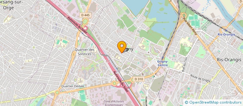 localisation de l'entreprise LIPCO à GRIGNY