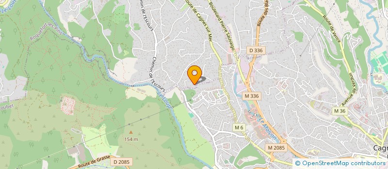 localisation de l'entreprise LIPE  LA COLLE-SUR-LOUP