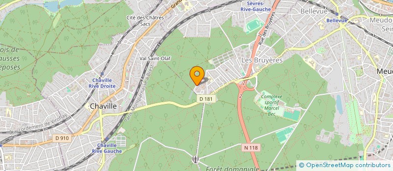 localisation de l'entreprise LIPEO à SEVRES