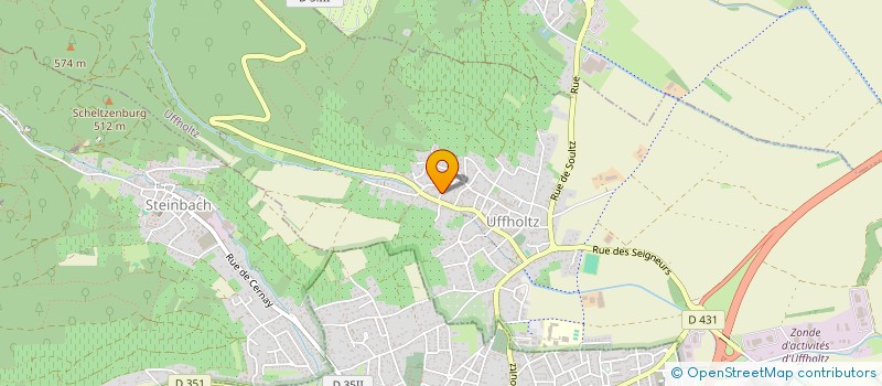 localisation de l'entreprise LIPNO  UFFHOLTZ