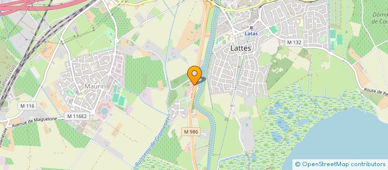 localisation de l'entreprise LIPNO à LATTES