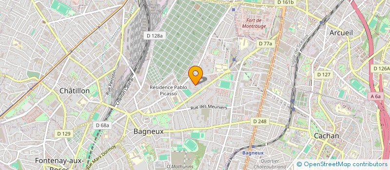 localisation de l'entreprise LIPOLE à BAGNEUX