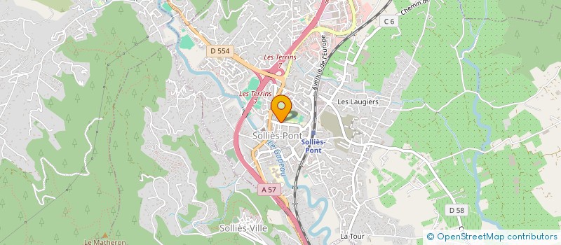 localisation de l'entreprise LIPOLYSE  SOLLIES-PONT