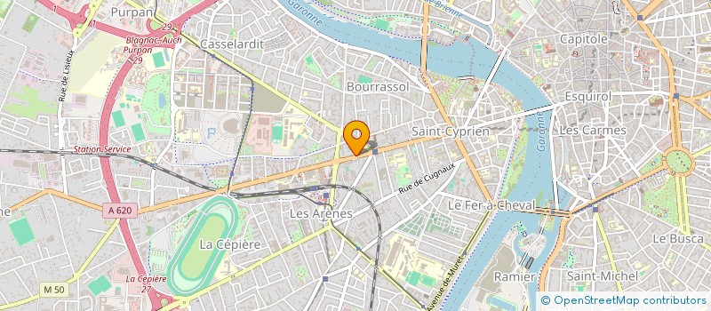 localisation de l'entreprise LIPOT à TOULOUSE