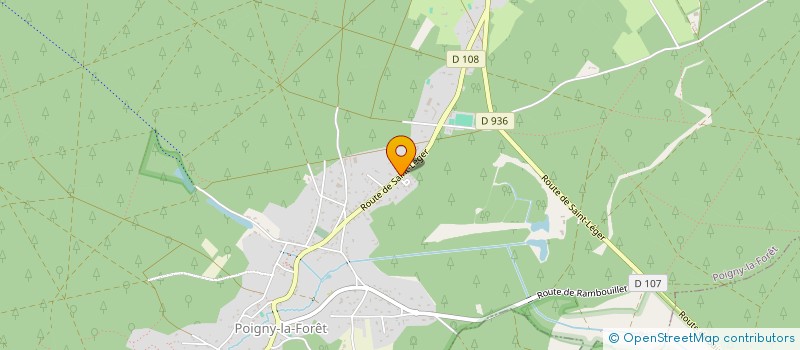 localisation de l'entreprise LIPP  POIGNY-LA-FORET