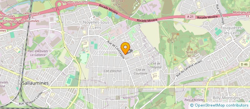 localisation de l'entreprise LIPPENS BATIMENT CONSULT à HENIN BEAUMONT
