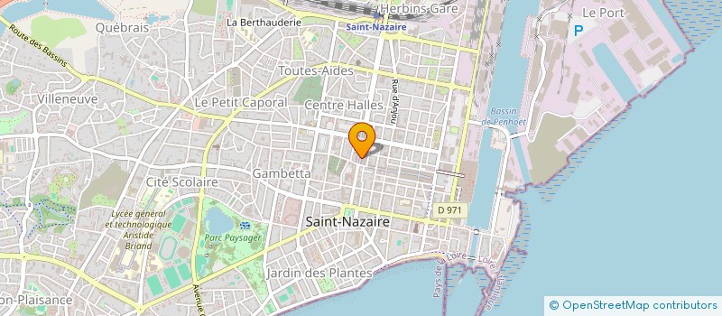 localisation de l'entreprise LIPPSTINE à SAINT-NAZAIRE