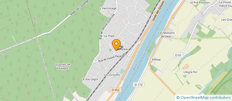 localisation de l'entreprise LIPSKI MICHEL ARCHITECTE  BLOIS