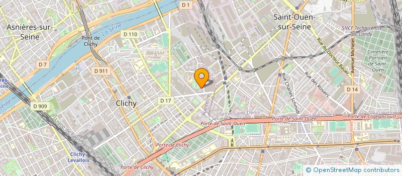 localisation de l'entreprise LIPWI à CLICHY
