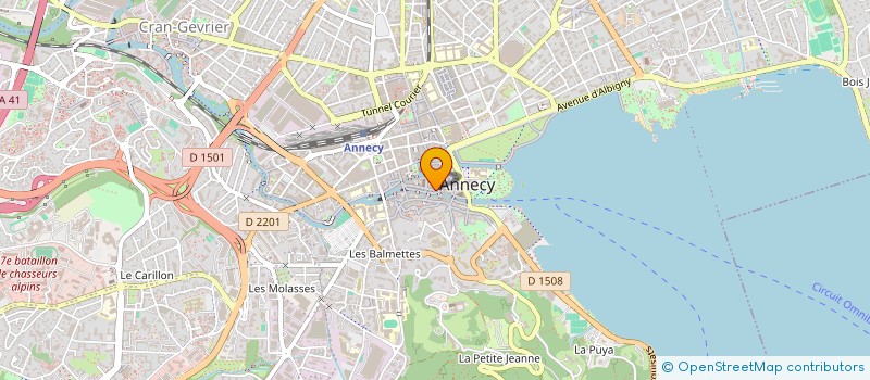 localisation de l'entreprise LIQUID SKY FRANCE à ANNECY