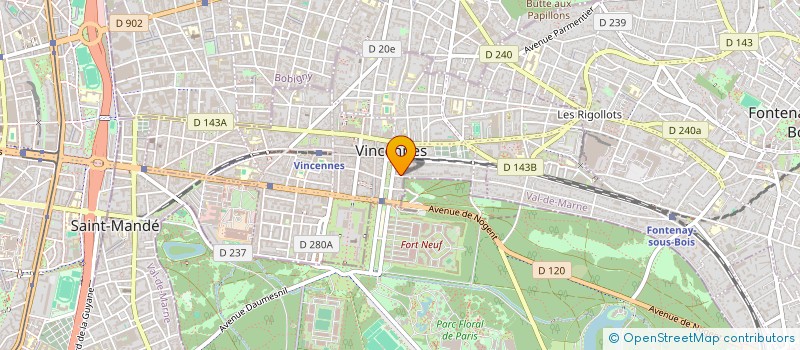 localisation de l'entreprise LIQUIDITEAM à VINCENNES
