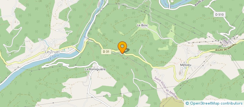 localisation de l'entreprise LIQUIERE ENERGIE  REBOURGUIL