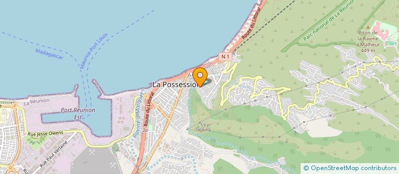localisation de l'entreprise LIQUIPAK à LA POSSESSION