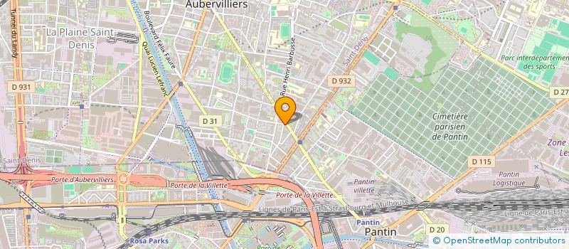 localisation de l'entreprise LIQUOR STORE  AUBERVILLIERS