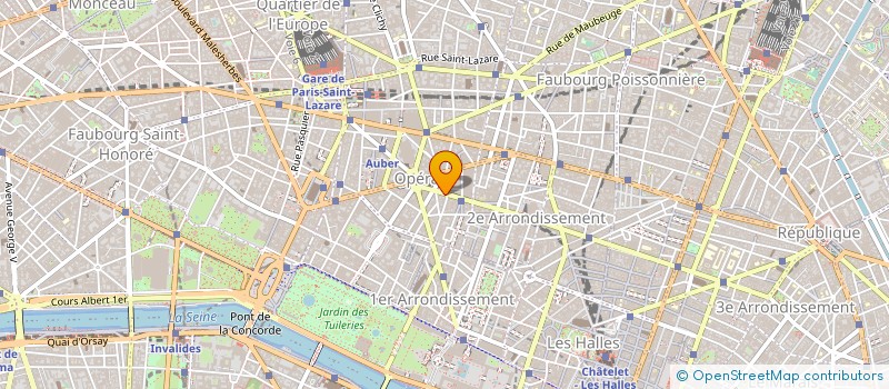 localisation de l'entreprise LIQUORS OPERA  PARIS