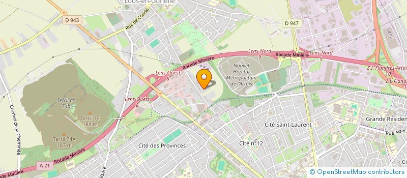 localisation de l'entreprise LIRA  LOOS-EN-GOHELLE