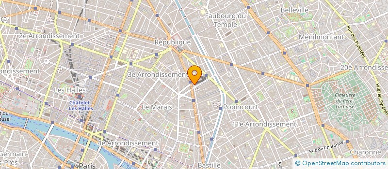 localisation de l'entreprise LIRA EST  PARIS