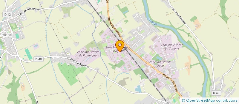 localisation de l'entreprise LIRADO  AUTERIVE