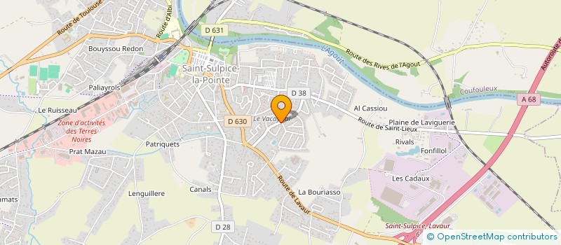 localisation de l'entreprise LIRE  SAINT-SULPICE-LA-POINTE