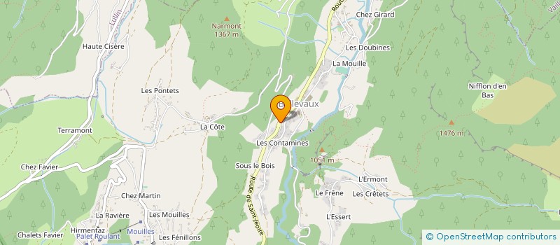 localisation de l'entreprise LIRE A BELLEVAUX  BELLEVAUX