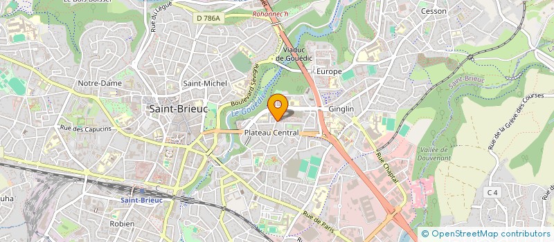 localisation de l'entreprise LIRE A SAINT-BRIEUC à SAINT-BRIEUC