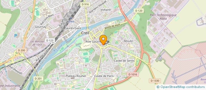 localisation de l'entreprise LIRE A TOUS PRIX à CREIL