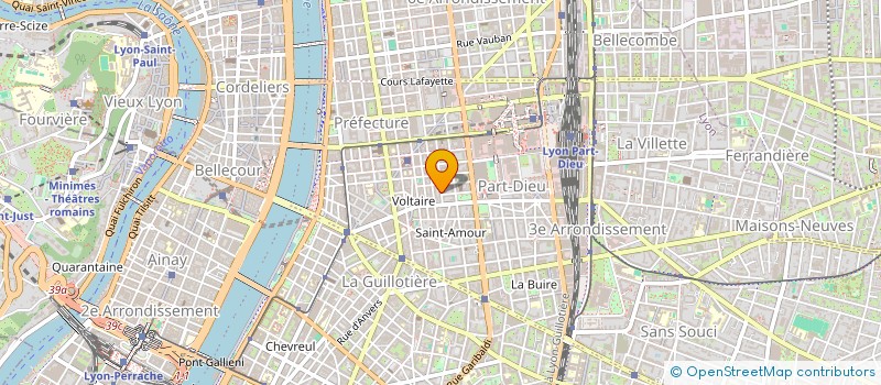 localisation de l'entreprise LIRE AU VILLAGE  LYON