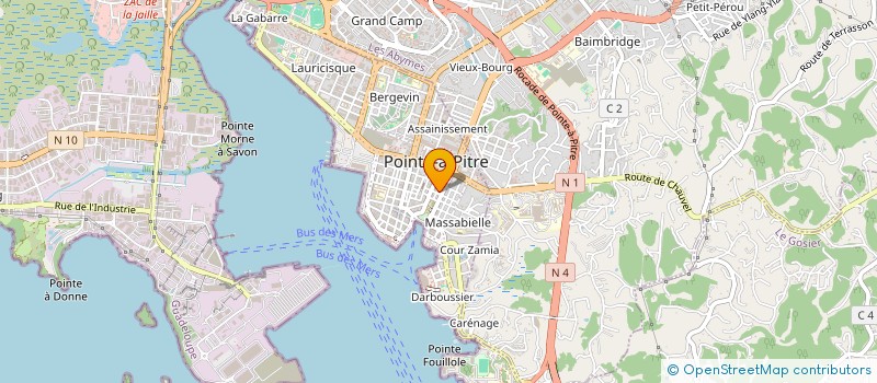 localisation de l'entreprise LIRE AVEC OSCAR à POINTE-A-PITRE