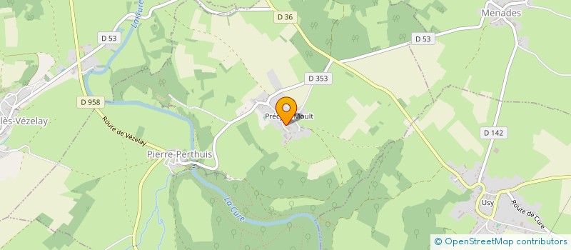 localisation de l'entreprise LIRE BATAILLE à VEZELAY