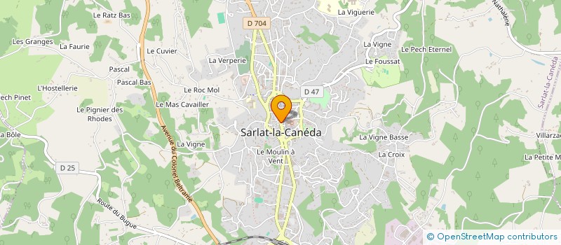 localisation de l'entreprise LIRE ECRIRE DIFFUSION  SARLAT-LA-CANEDA