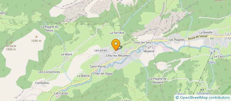 localisation de l'entreprise LIRE EN ABONDANCE  ABONDANCE