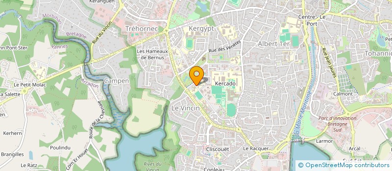 localisation de l'entreprise LIRE EN BRETAGNE à VANNES