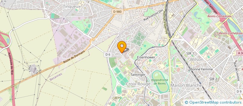 localisation de l'entreprise LIRE ET FAIRE LIRE DANS LA MARNE  REIMS