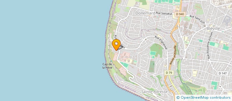 localisation de l'entreprise LIRE IMAGINER REVER ECHANGER  SAINTE-ADRESSE