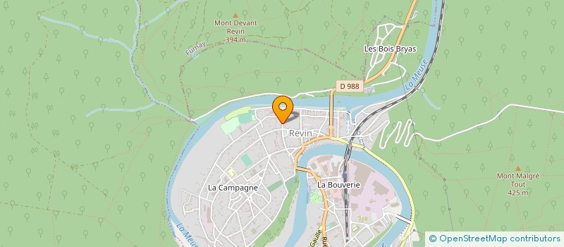localisation de l'entreprise LIRE MALGRE TOUT à REVIN