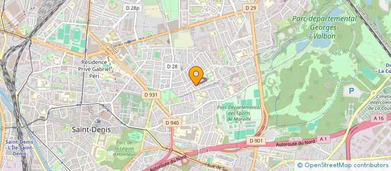 localisation de l'entreprise LIRE POUR GRANDIR  SAINT-DENIS