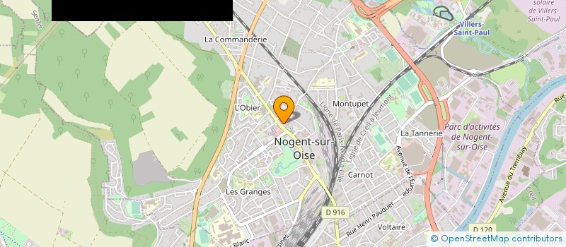localisation de l'entreprise LIRENAUD à NOGENT-SUR-OISE