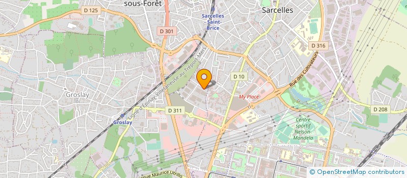 localisation de l'entreprise LIRENN DIFFUSION à GROSLAY