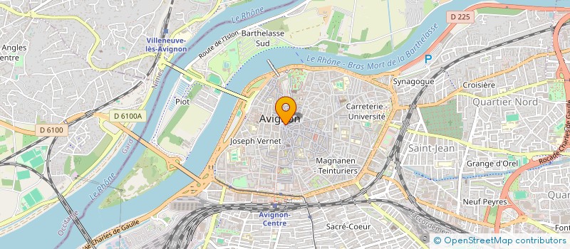 localisation de l'entreprise LIRI  AVIGNON