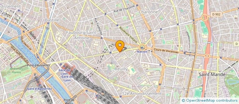 localisation de l'entreprise LIRIC  PARIS