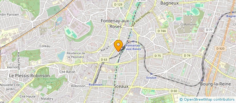 localisation de l'entreprise LIRIO SARL  FONTENAY-AUX-ROSES