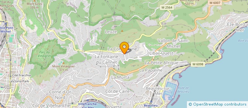 localisation de l'entreprise LIRIS IMMOBILIER à VILLEFRANCHE-SUR-MER