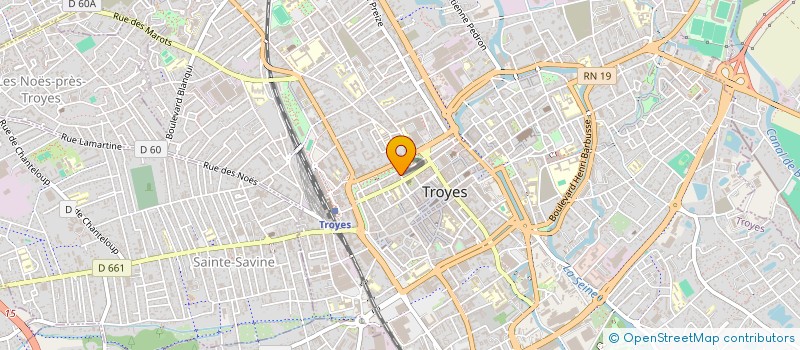 localisation de l'entreprise LIRO  TROYES