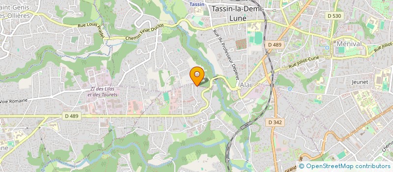 localisation de l'entreprise LIRO INNOVATIONS  FRANCHEVILLE