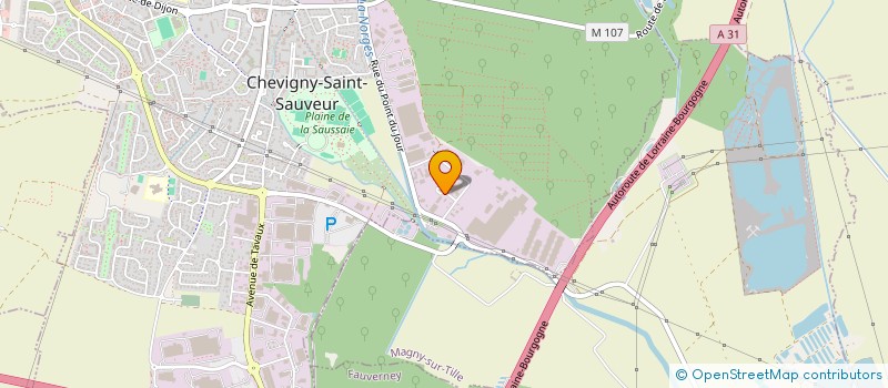 localisation de l'entreprise LIROCO  CHEVIGNY-SAINT-SAUVEUR