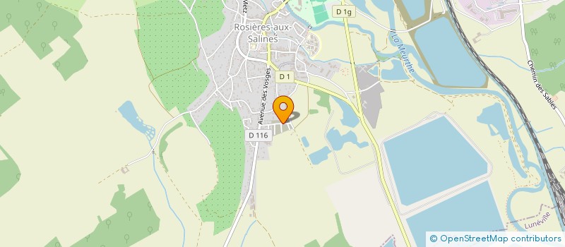 localisation de l'entreprise LIROMATH  ROSIERES-AUX-SALINES