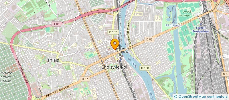 localisation de l'entreprise LIRONDELLE AIDE A DOMICILE à CHOISY-LE-ROI