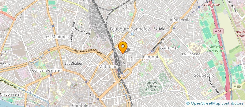 localisation de l'entreprise LIRUDE TOULOUSE  TOULOUSE