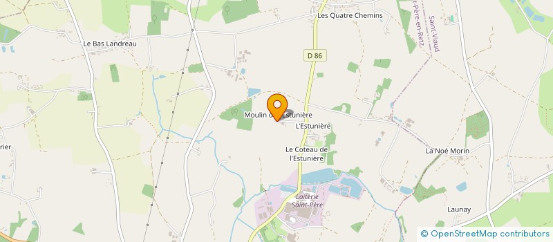 localisation de l'entreprise LIRVA  SAINT-PERE-EN-RETZ